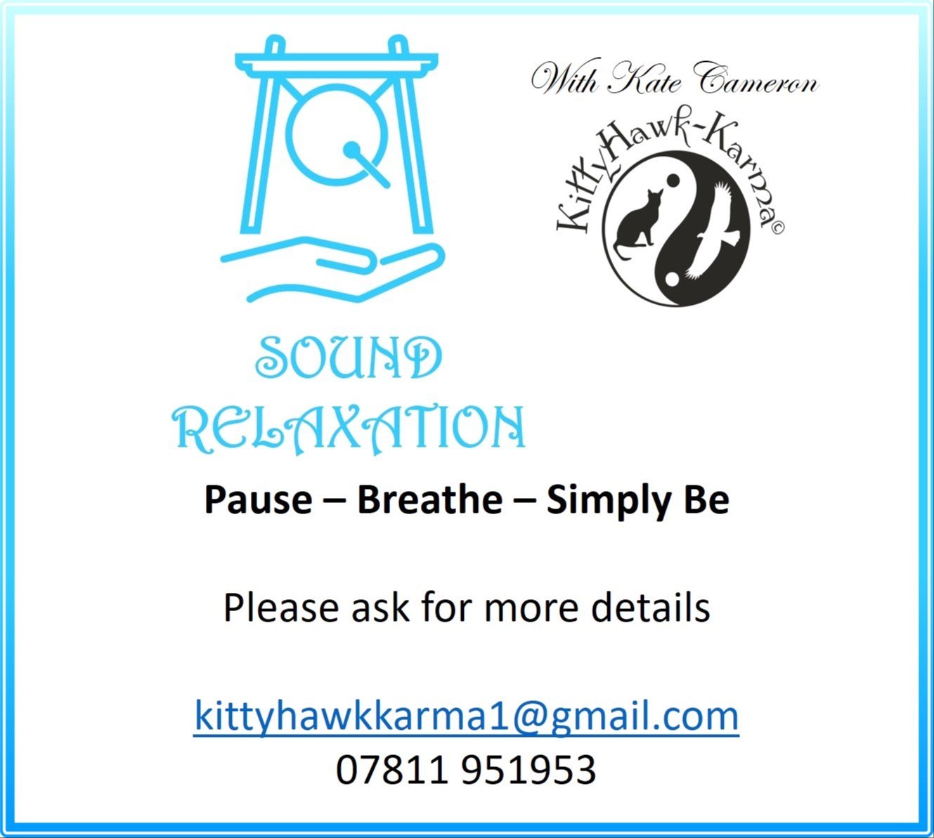 NEW VENUE - SOUND RELAXATION in the South Downs National Park