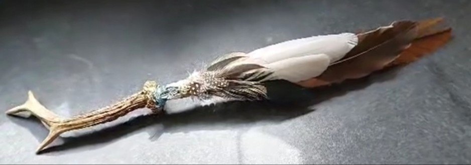 Bespoke Smudge Feather